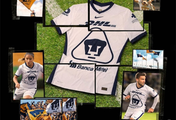 Pumas UNAM football shirts 2020-21